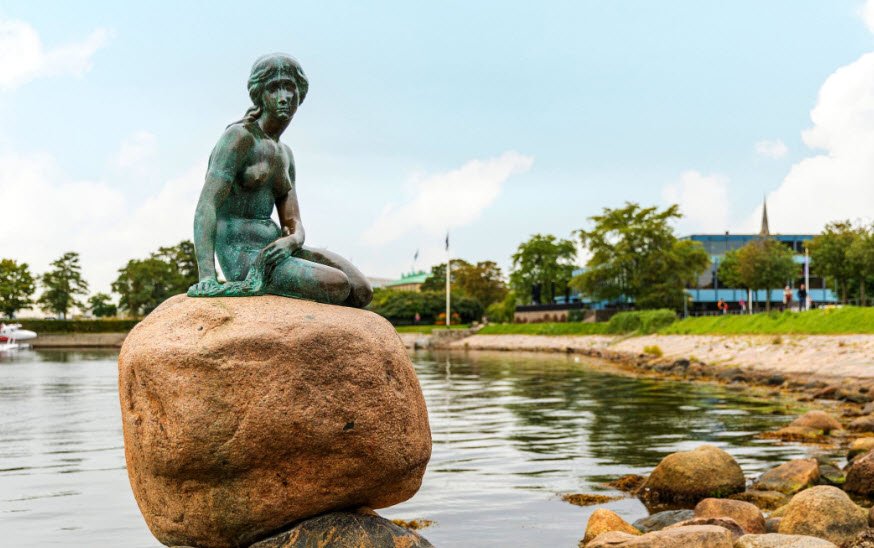 The Little Mermaid Statue, Copenhagen, Denmark